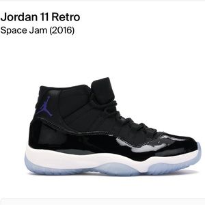 Jordan 11 Retro Space jam (2016) mens size 8